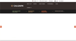Desktop Screenshot of calgavin.com